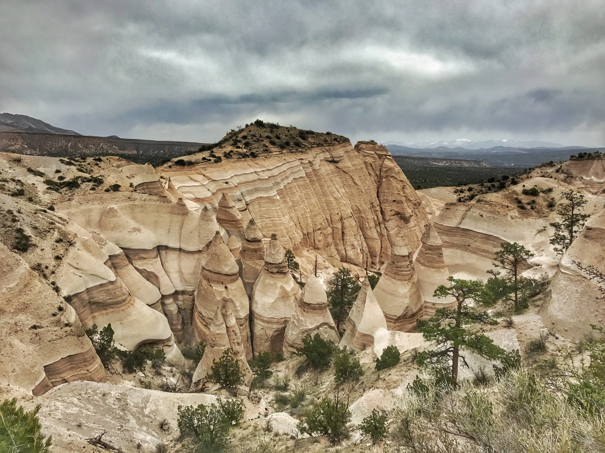 Ah - I get it - tent rocks.