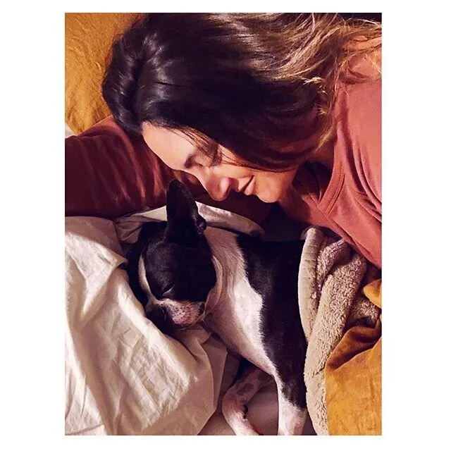 Someone is really loving having her family home everyday all day...