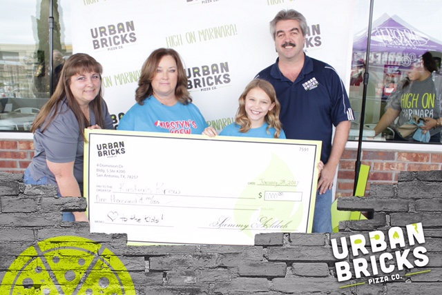 Urban Bricks supported Kirstyn's Krew during their grand opening!