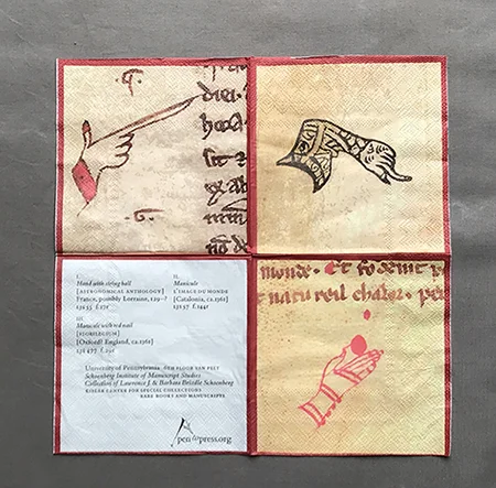 Manicules Cocktail Napkins