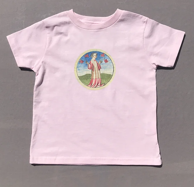 Lady with Flowers for Toddler