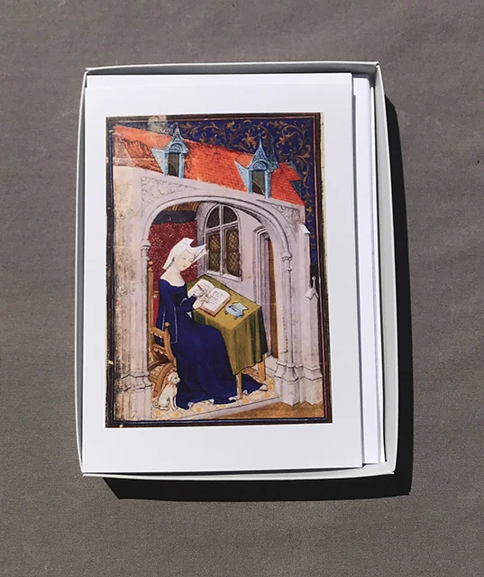 Christine de Pizan Writing