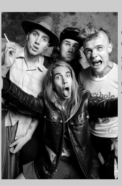 Red Hot Chili Peppers, San Francisco, CA, 1989 — Woodstock Artist
