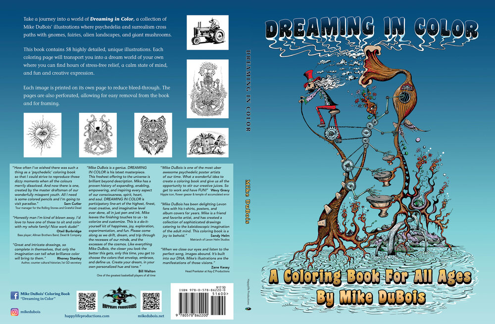 Dreaming In Color - A Coloring Book For All Ages — Woodstock Artist  Collective
