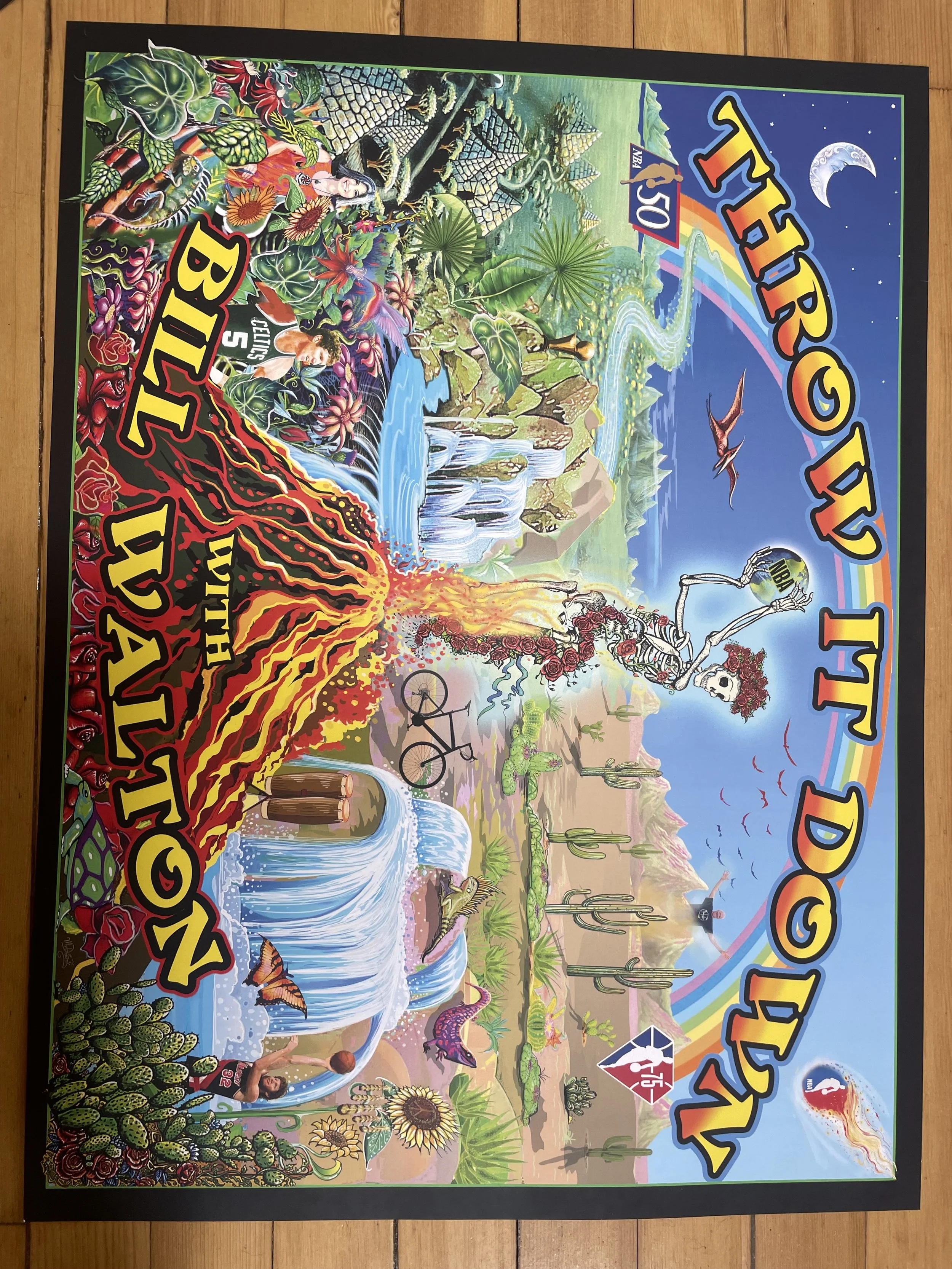 Bill Walton Throw it Down