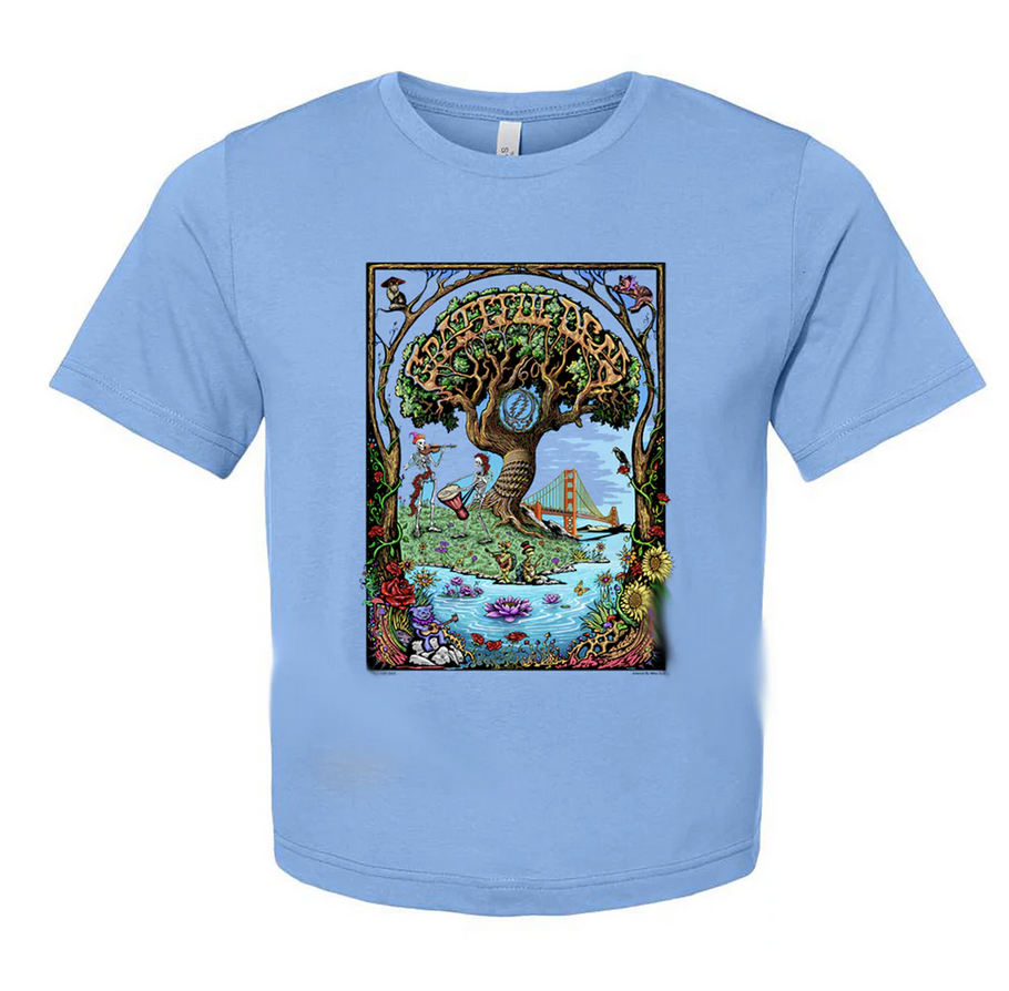 TS-458 // Grateful Dead 60 carolina blue