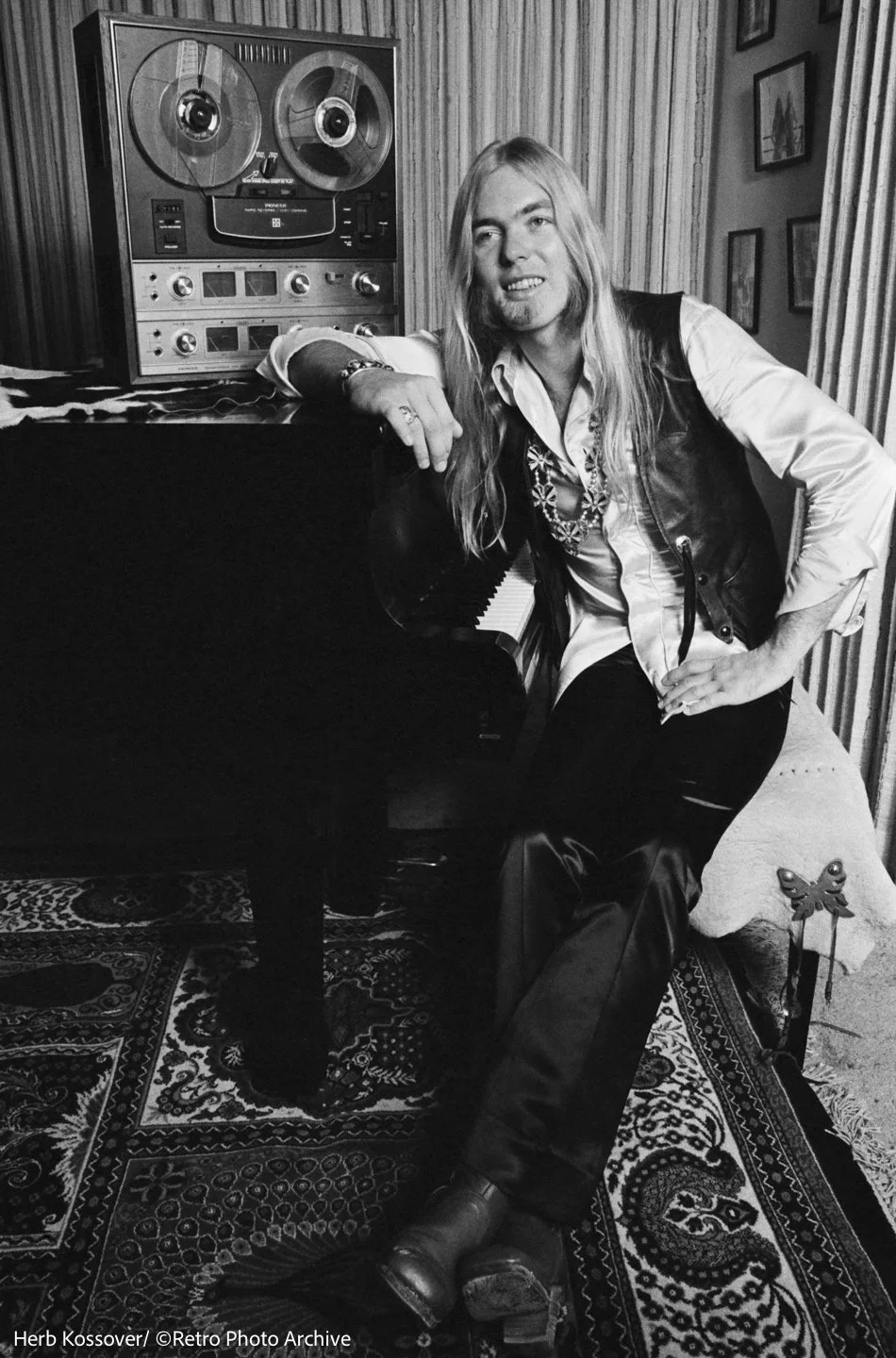Gregg Allman, Macon, GA, 1975 (studio).