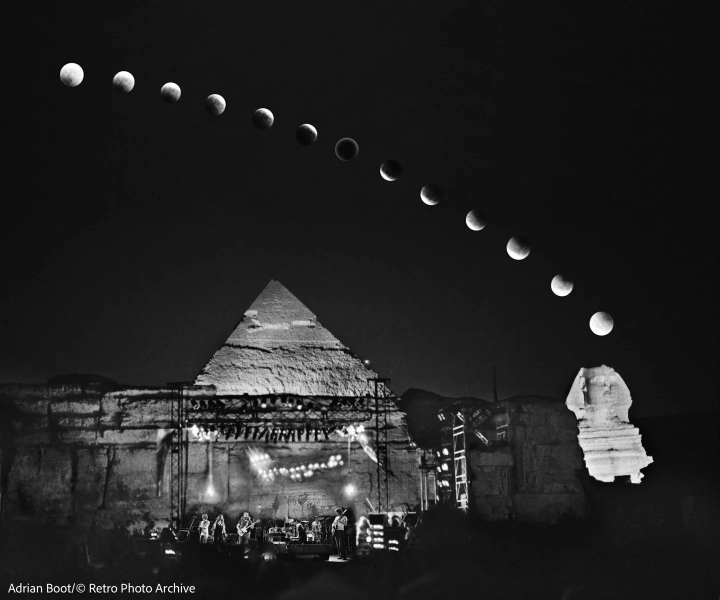 Grateful Dead, Great Pyramids, Giza, Egypt, 1978