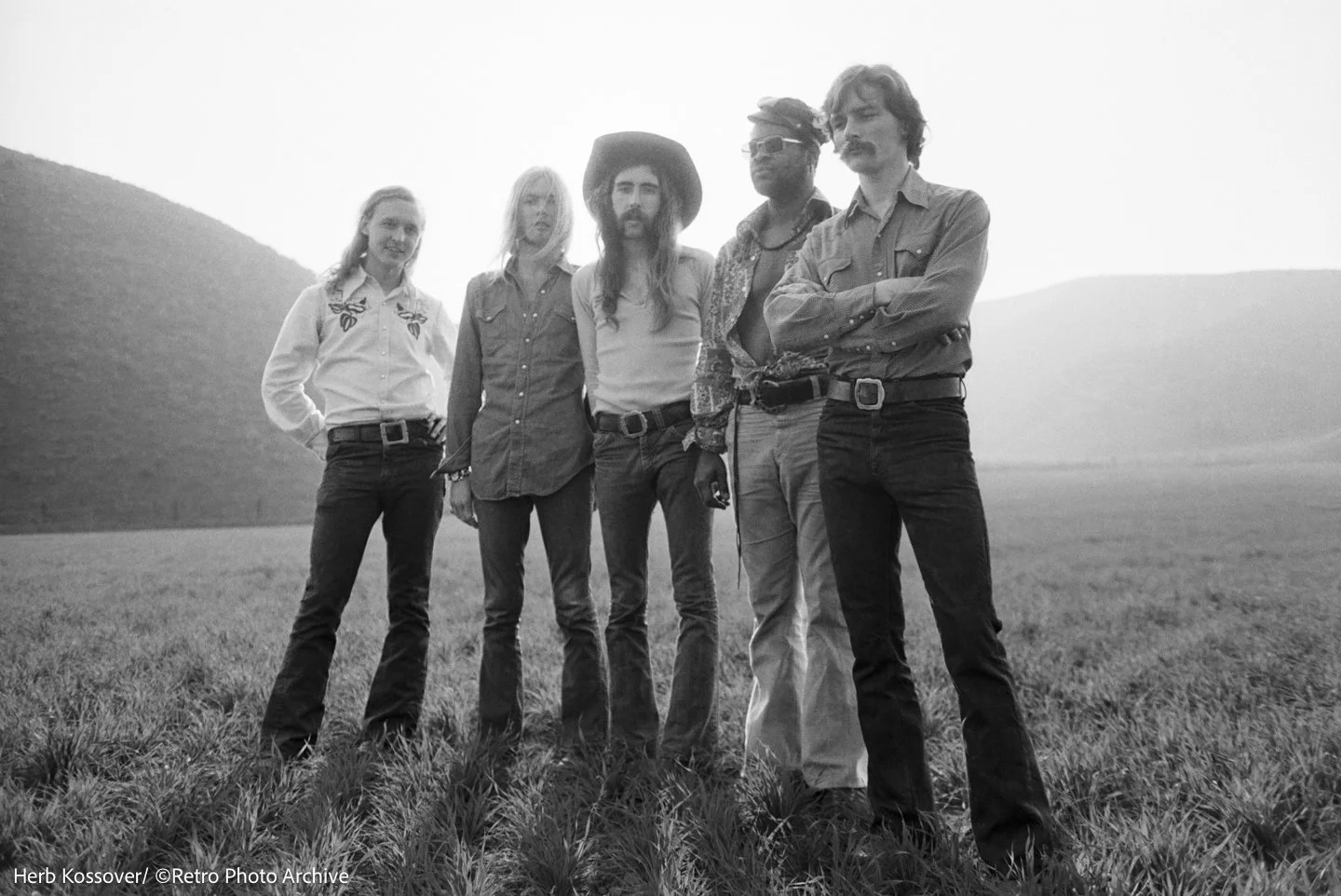 Allman Brothers Band, 1972 (mountains).