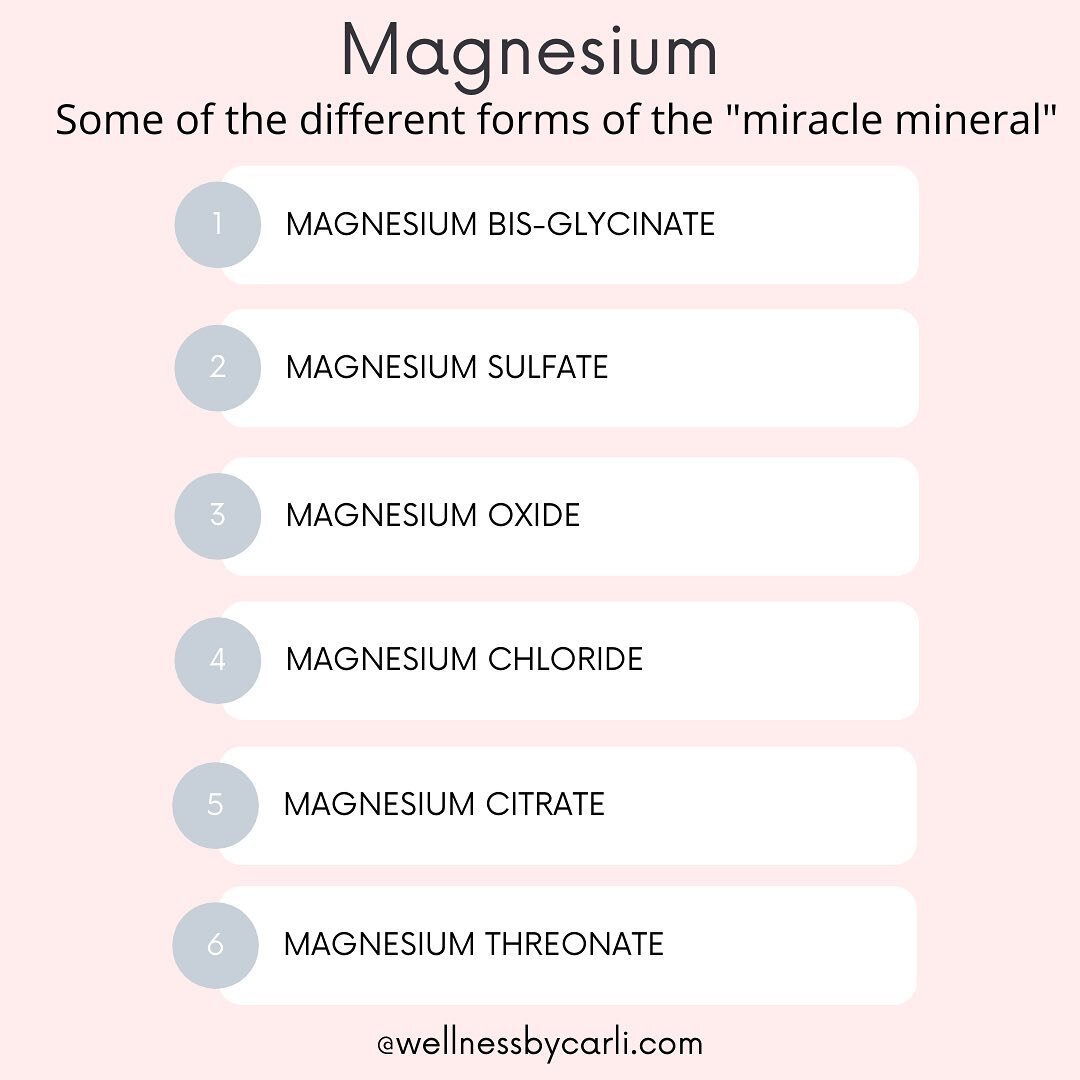 DO YOU NEED MAGNESIUM??⁠⁠
⁠⁠
Likely the answer is YES since magnesium deficiency is so common, even in kiddos!⁠⁠
⁠⁠
Symptoms of LOW Magnesium:⁠⁠
⁠⁠
🔹 Muscle cramps⁠⁠
🔹 Stress + Anxiety⁠⁠
🔹 Constipation⁠⁠
🔹 Popping joints + joint pain⁠⁠
🔹 Insomni