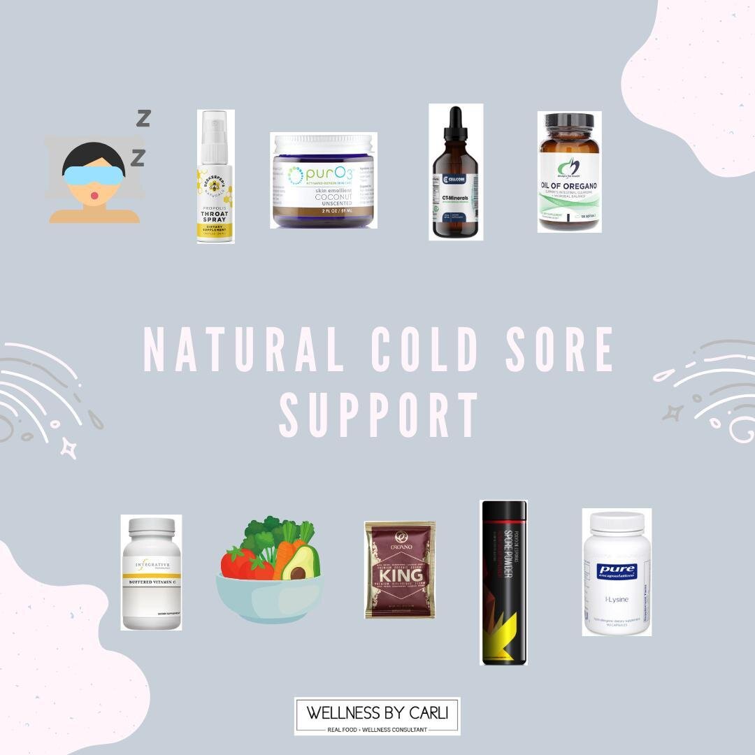 BUH BYE COLD SORES⁠
⁠
When I am extremely run down (tired, stressed etc), my body tells me in many ways. Since I have a history of HSV exposure, the virus comes to life when my immune system is suppressed. ⁠
⁠
These things are BRUTAL. If you are some