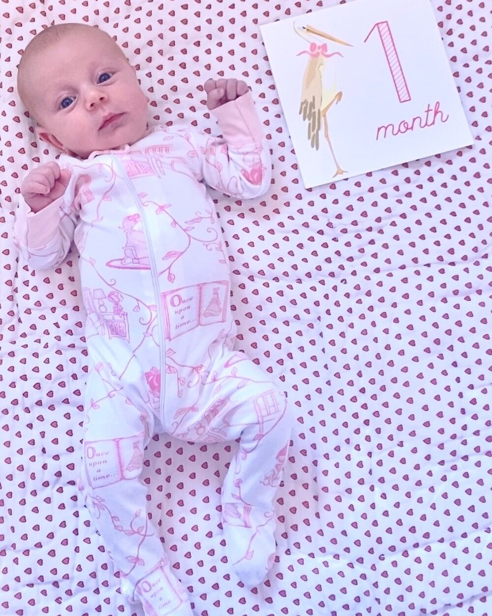 One month with our girl!!

🎀Hadley Jane Kilgore🎀
Born 1/06/22 at 6:06 pm 
 8# 10 oz

Our sweet little lady joined us on epiphany/manifesting day and we have been floating ever since. Her energy is so calm and sweet and she loves sleep as much as he