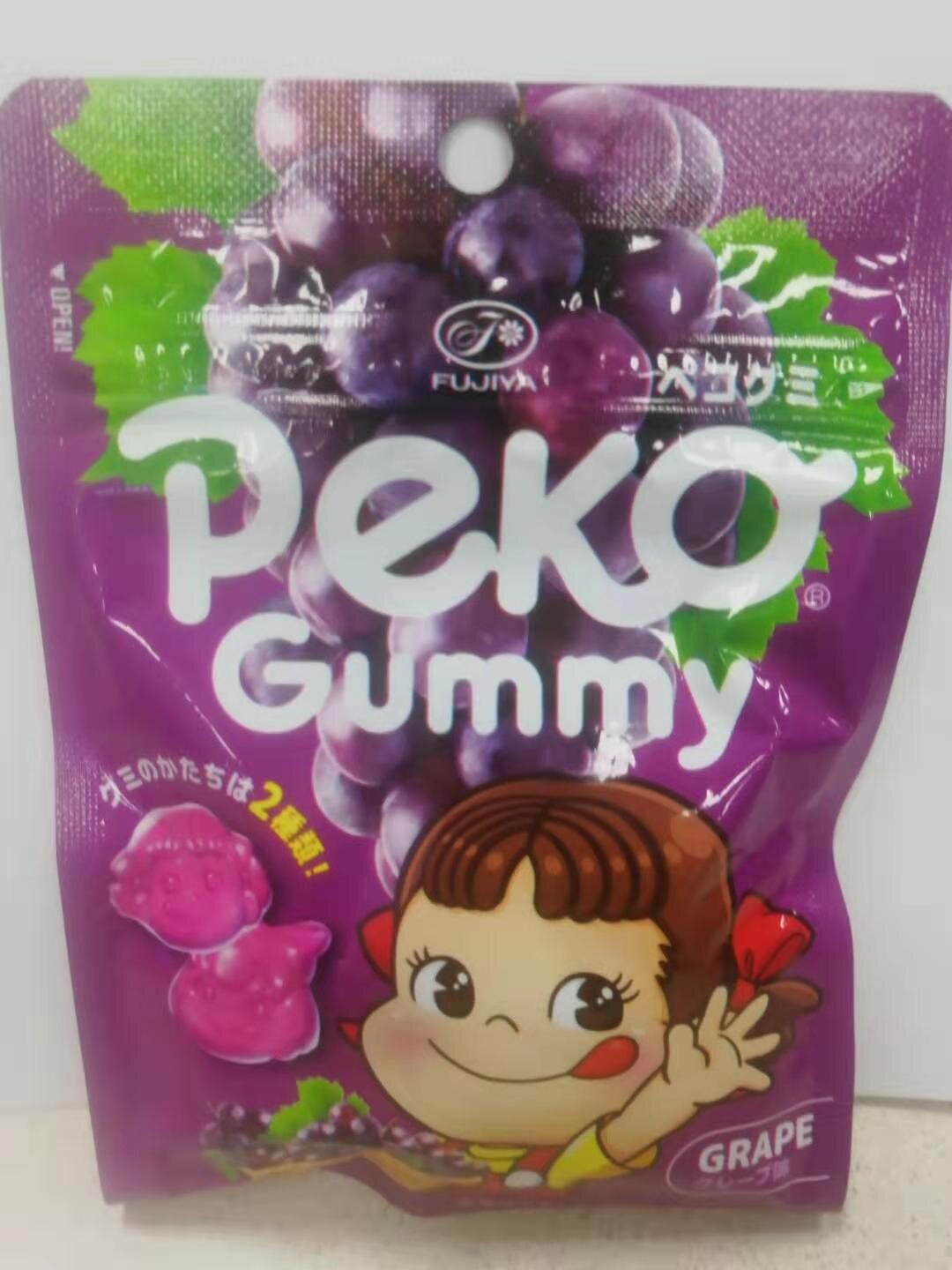 PEKO GRAPE GUMMY CANDY
