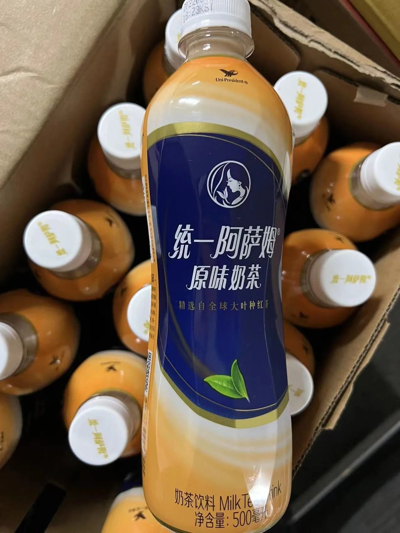 MILK TEA DRINK 統一阿薩姆原味奶茶