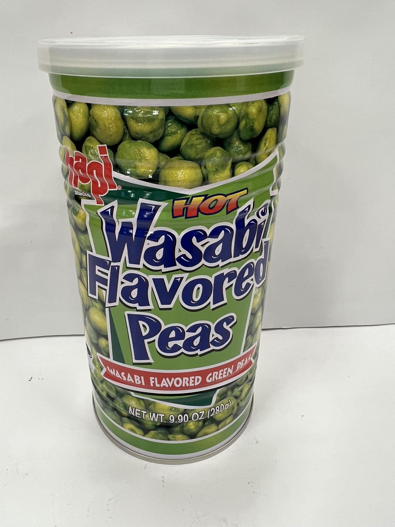 HAPI WASABI FLAVORED PEAS 日本罐装芥末辣青豆