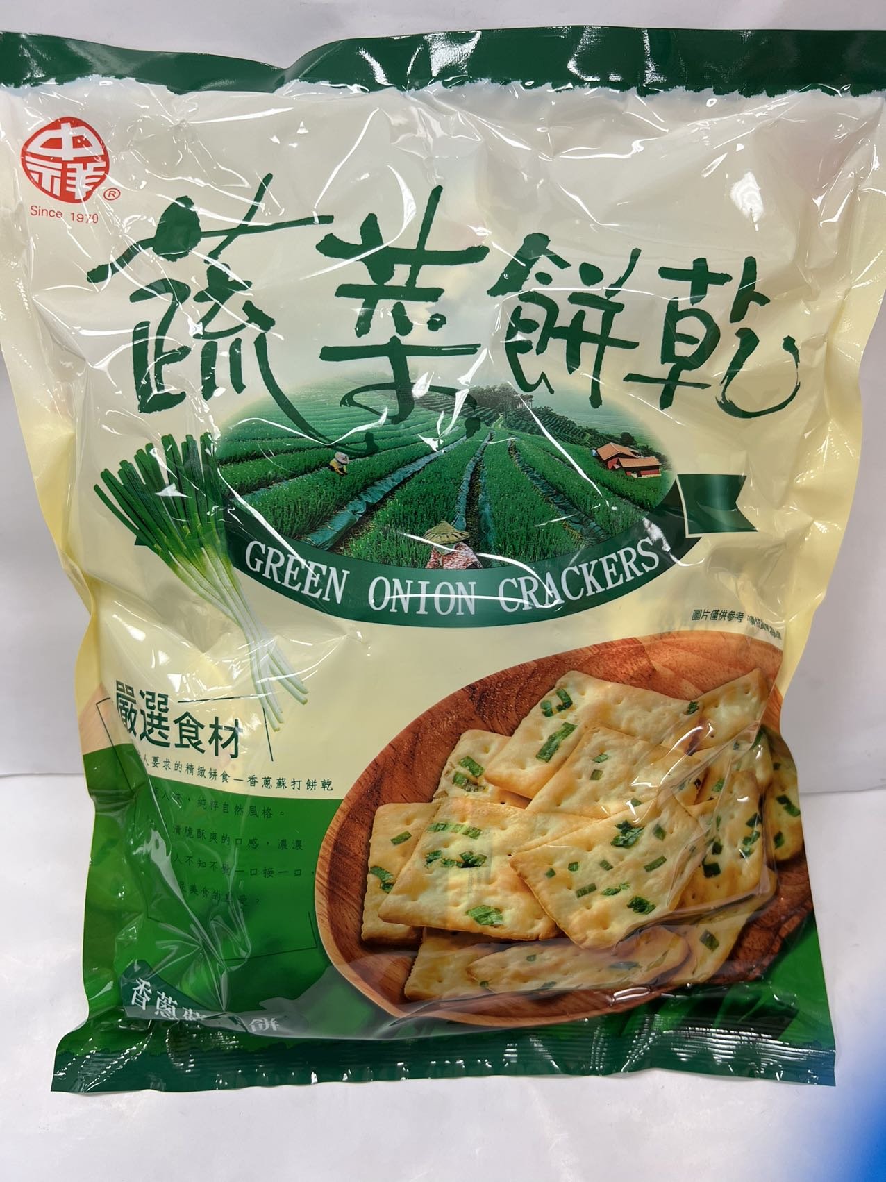 GREEN ONION CRACKER 中祥香蔥蔬菜餅乾