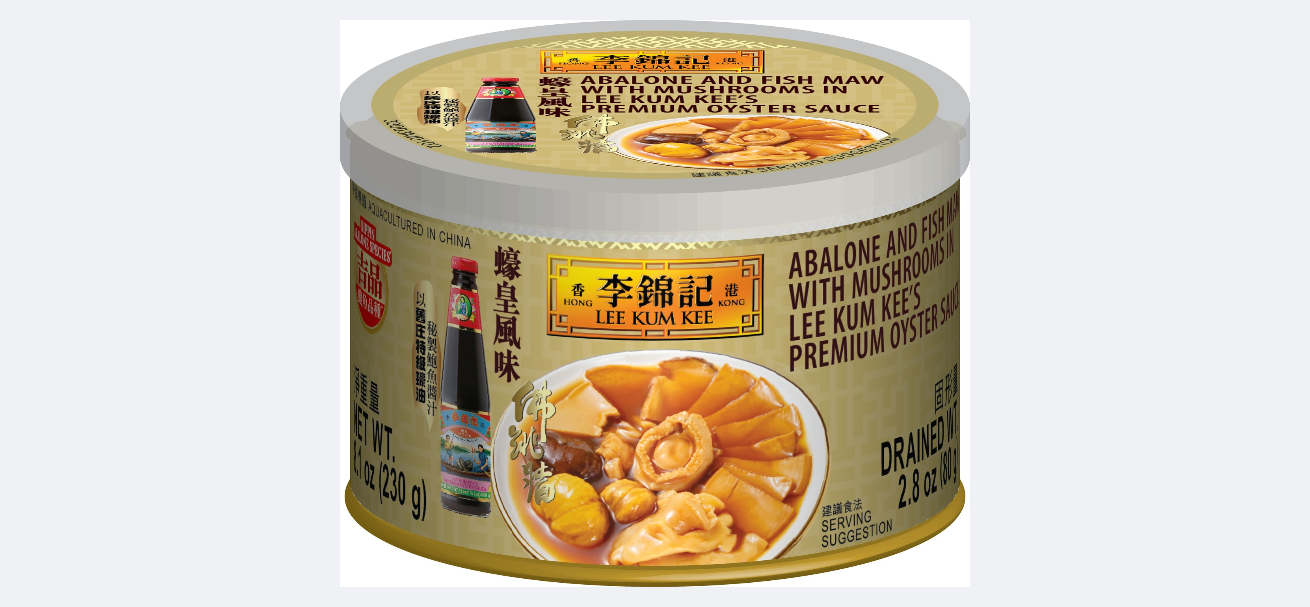 （滿$80 換換樂）LEE KUM KEE Abalone And Fish Maw With Mushrooms In LEE KUM KEES Premium Oyster Sauce 李錦記蠔皇風味佛跳牆（4罐）