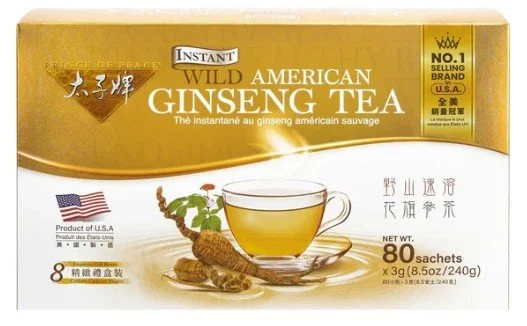 Prince of Peace Wild American Ginseng Instant Tea 美國太子牌野生花旗參速溶茶