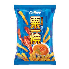 CALBEE LOBSTER FLAVOR CHIPS, 卡樂B 粟一燒上湯龍蝦味薯片