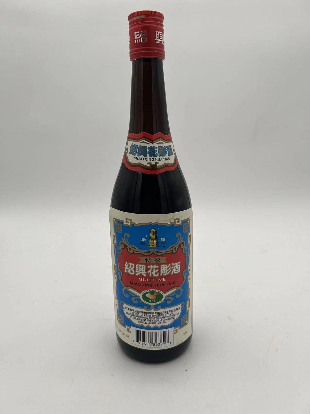 SUPREME SHAOXING COOKING WINE 塔牌特級紹興（藍）花雕酒— Sun