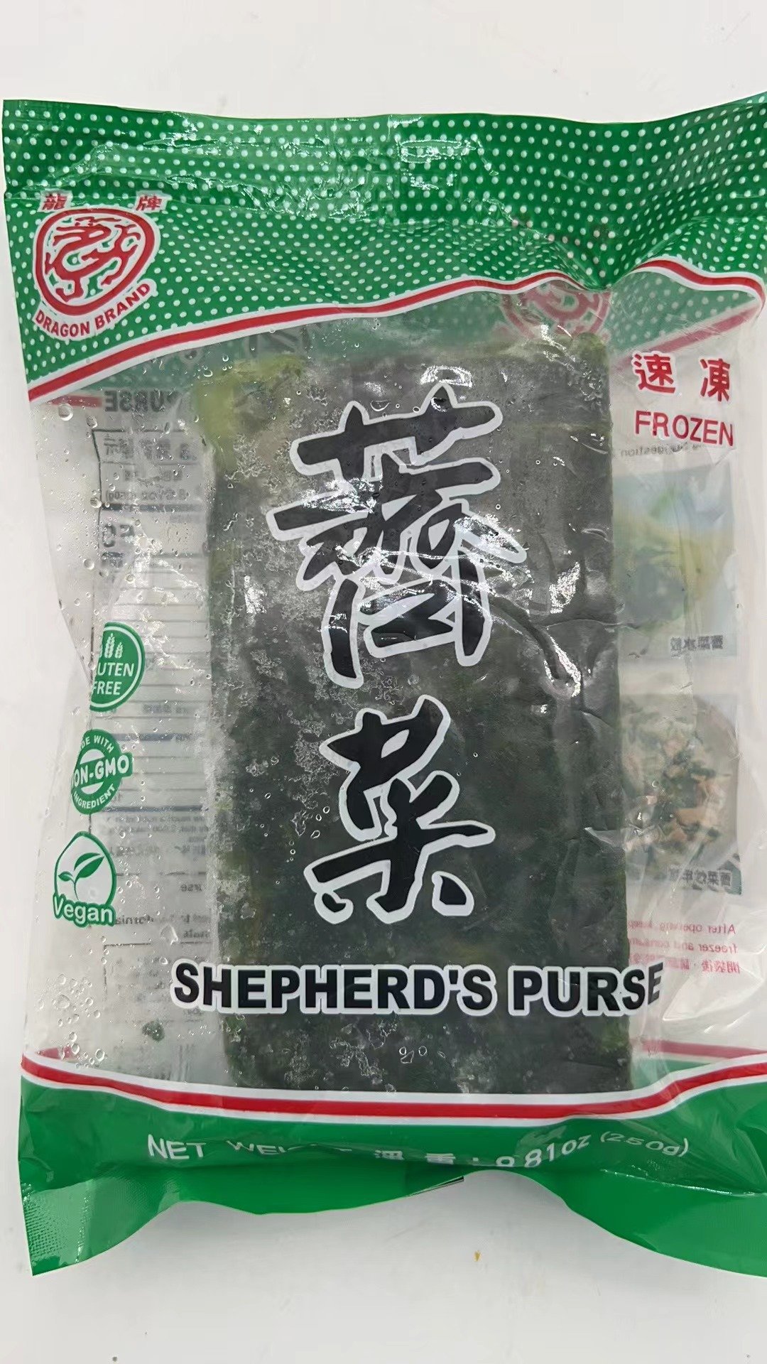 龙牌  速冻荠菜