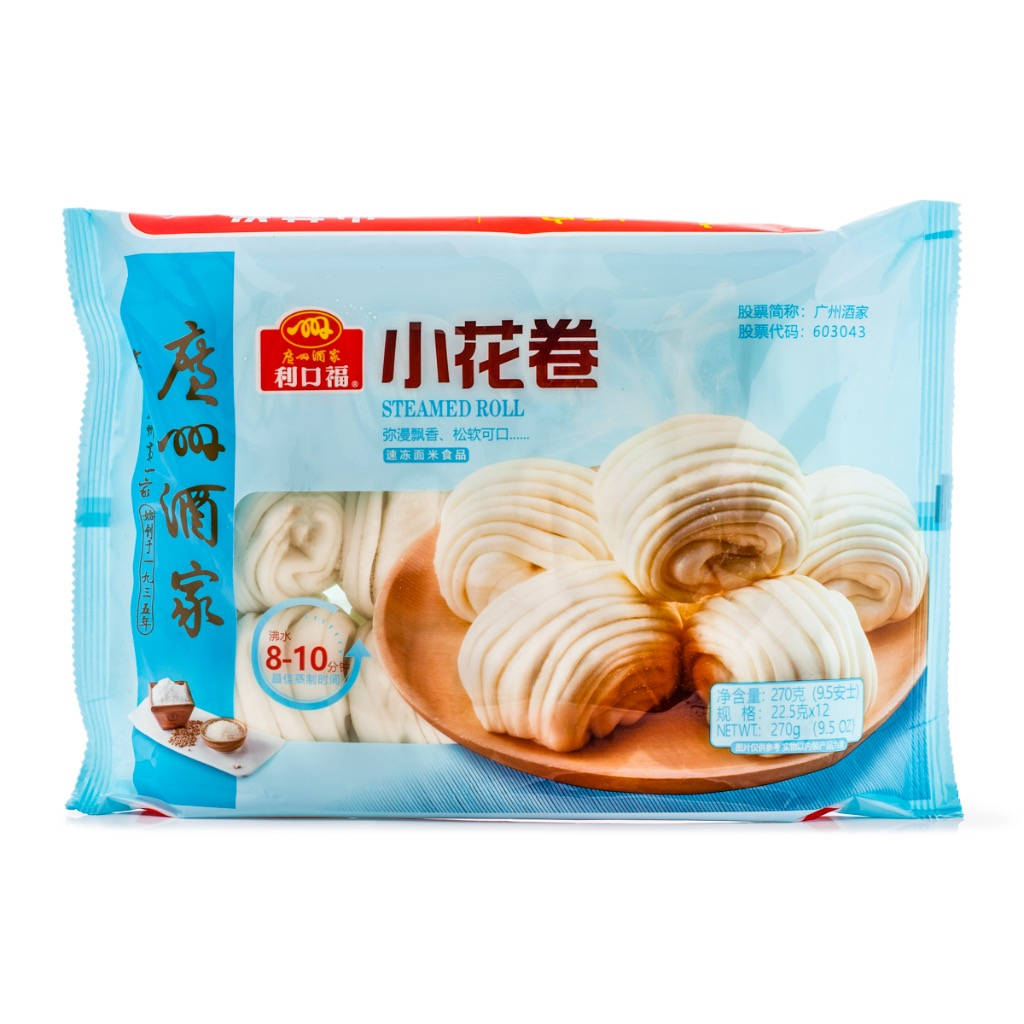 STEAMED ROLL  利口福 小花卷