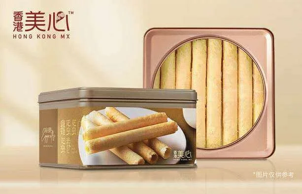 MEIXIN EGG WHITE EGGROLLS      美心雞蛋蛋白蛋卷 (32條裝)