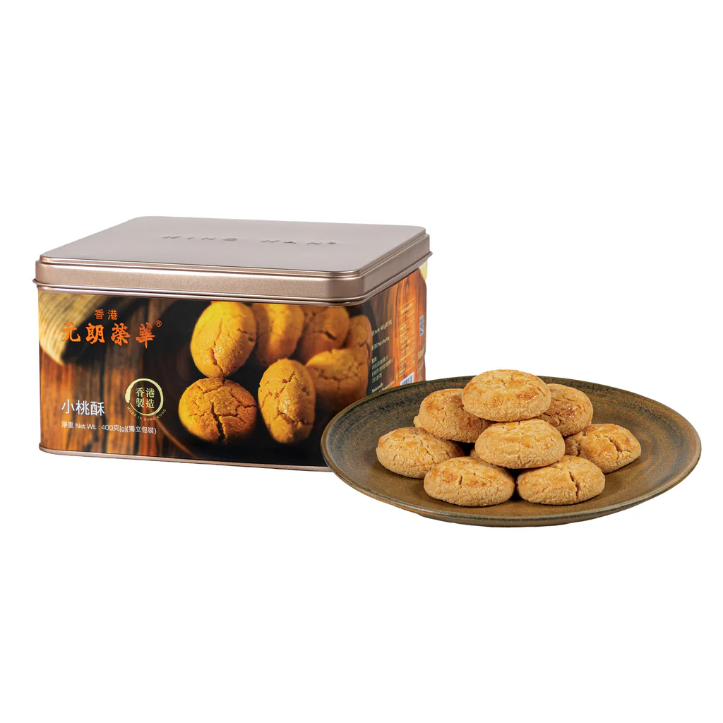 WING WAH CRISPY COOKIES 香港榮華 鐵罐裝 小桃蘇
