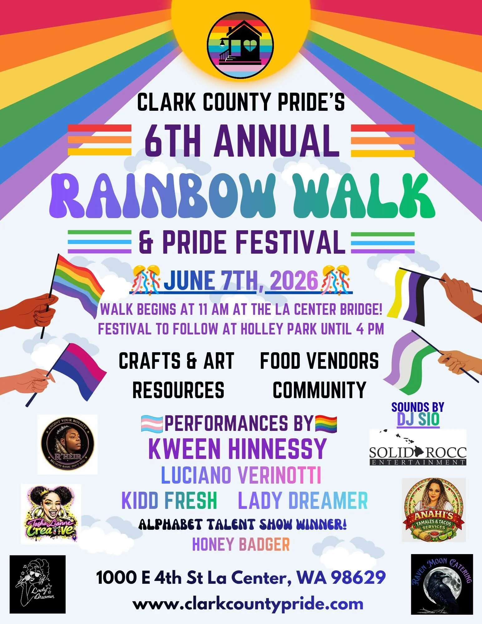 Clark County Pride Rainbow Walk