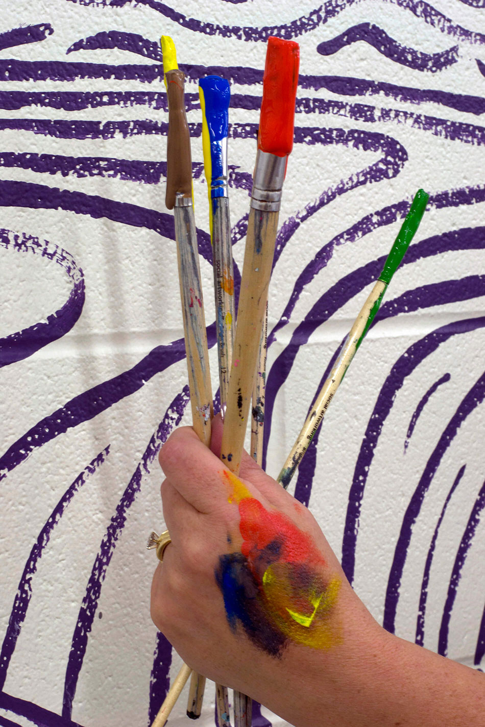 Canvas panting is a piece of cake