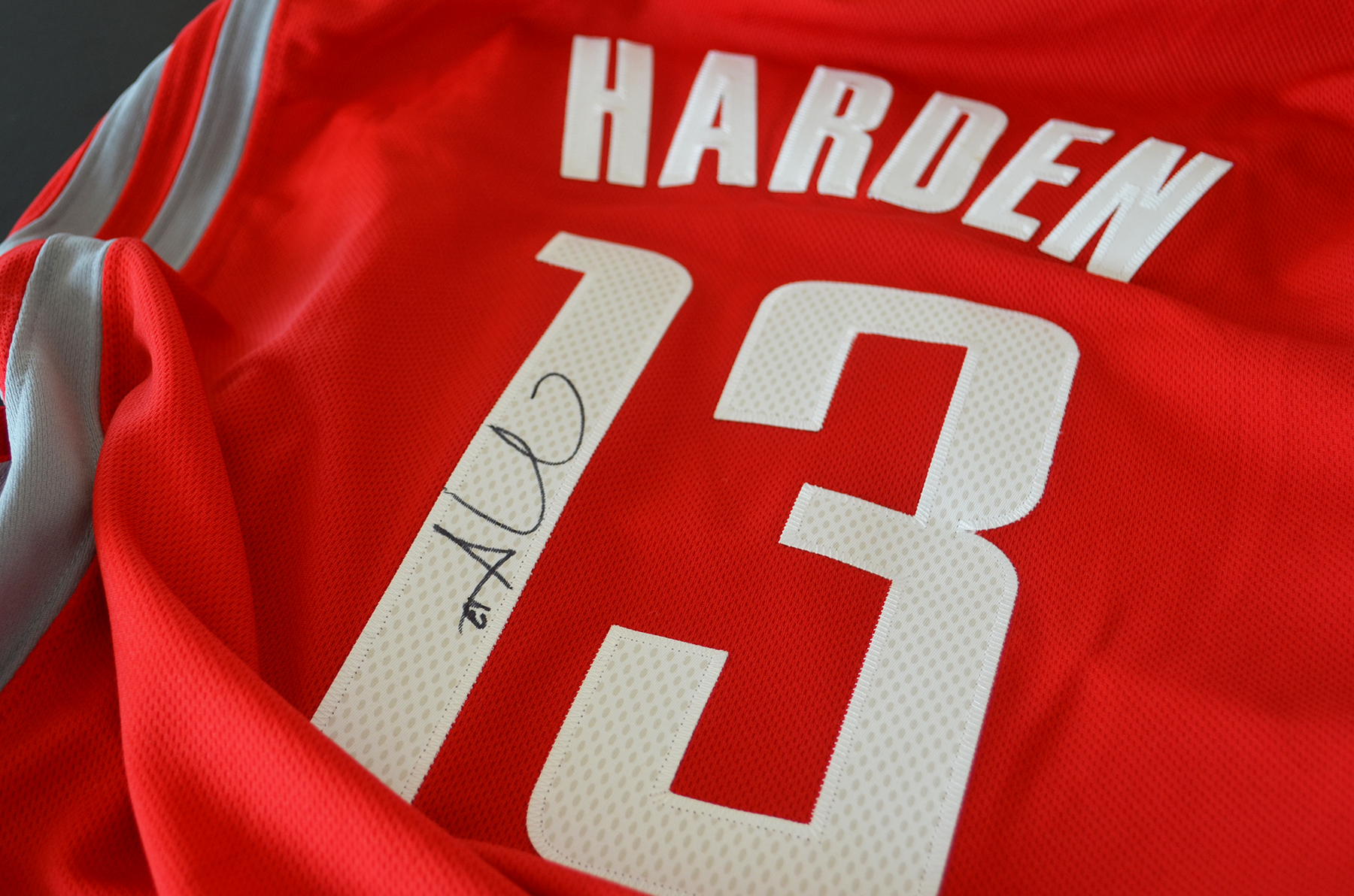 harden signed jersey