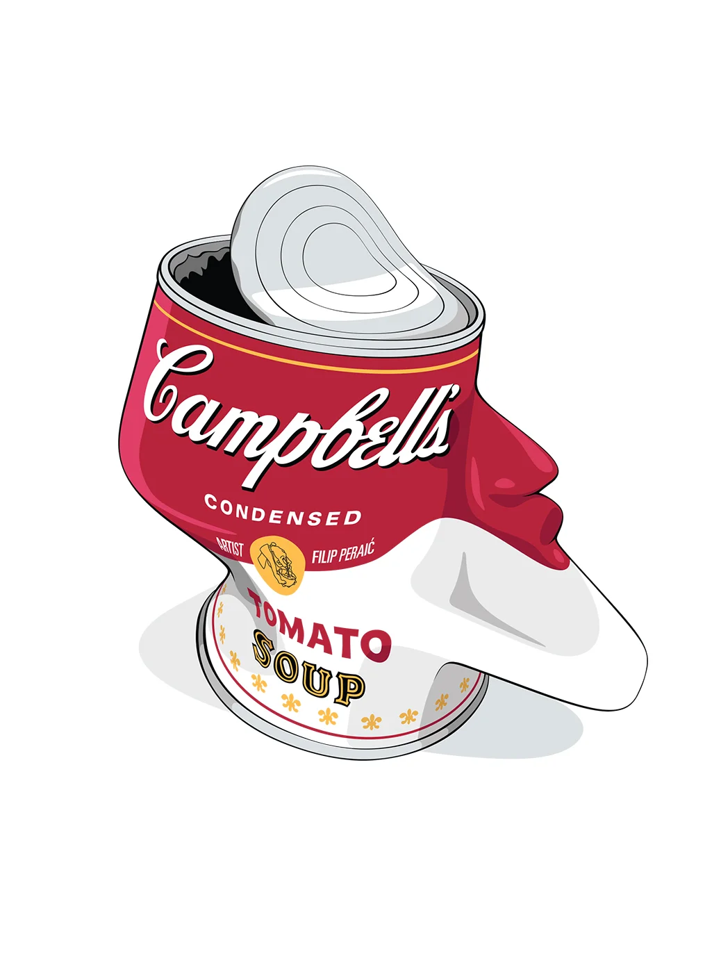 Harden in a Campbell's Soup