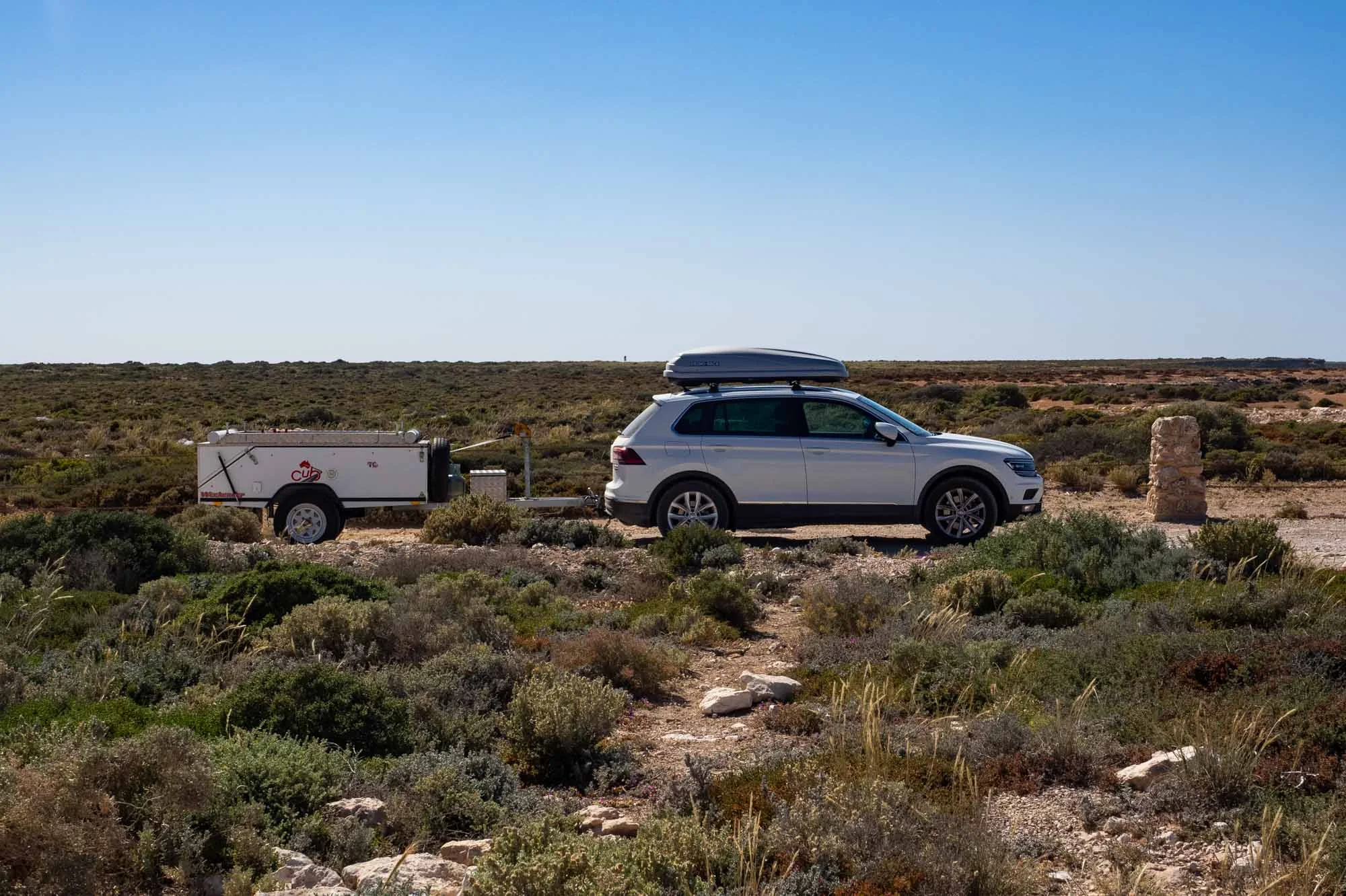 One of the viewing points along the Nullarbor stretch of the Eyre Highway.