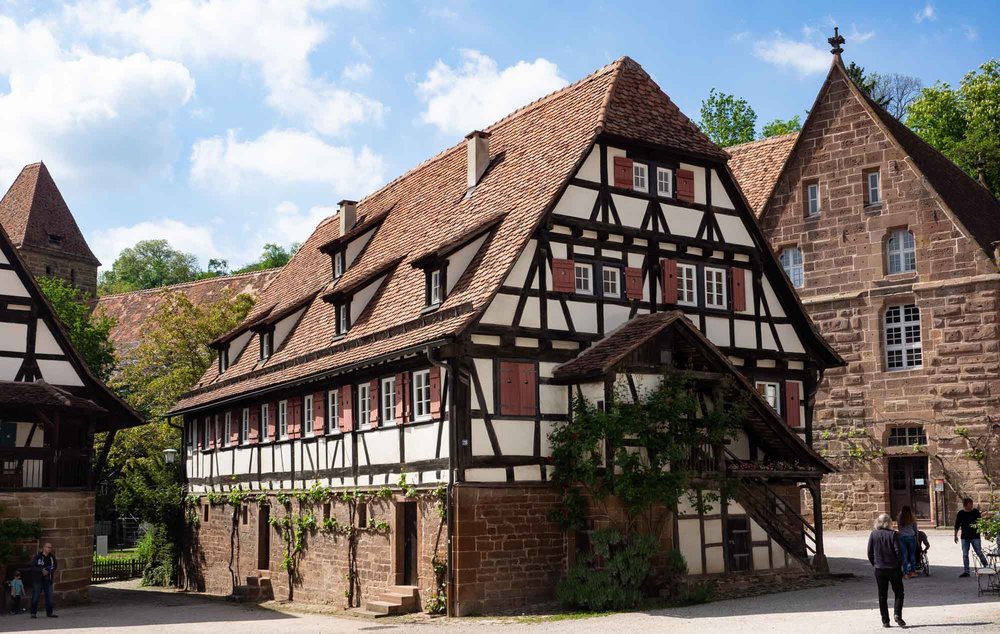 No shortage of Fachwerkhäuser (half-timbered houses)