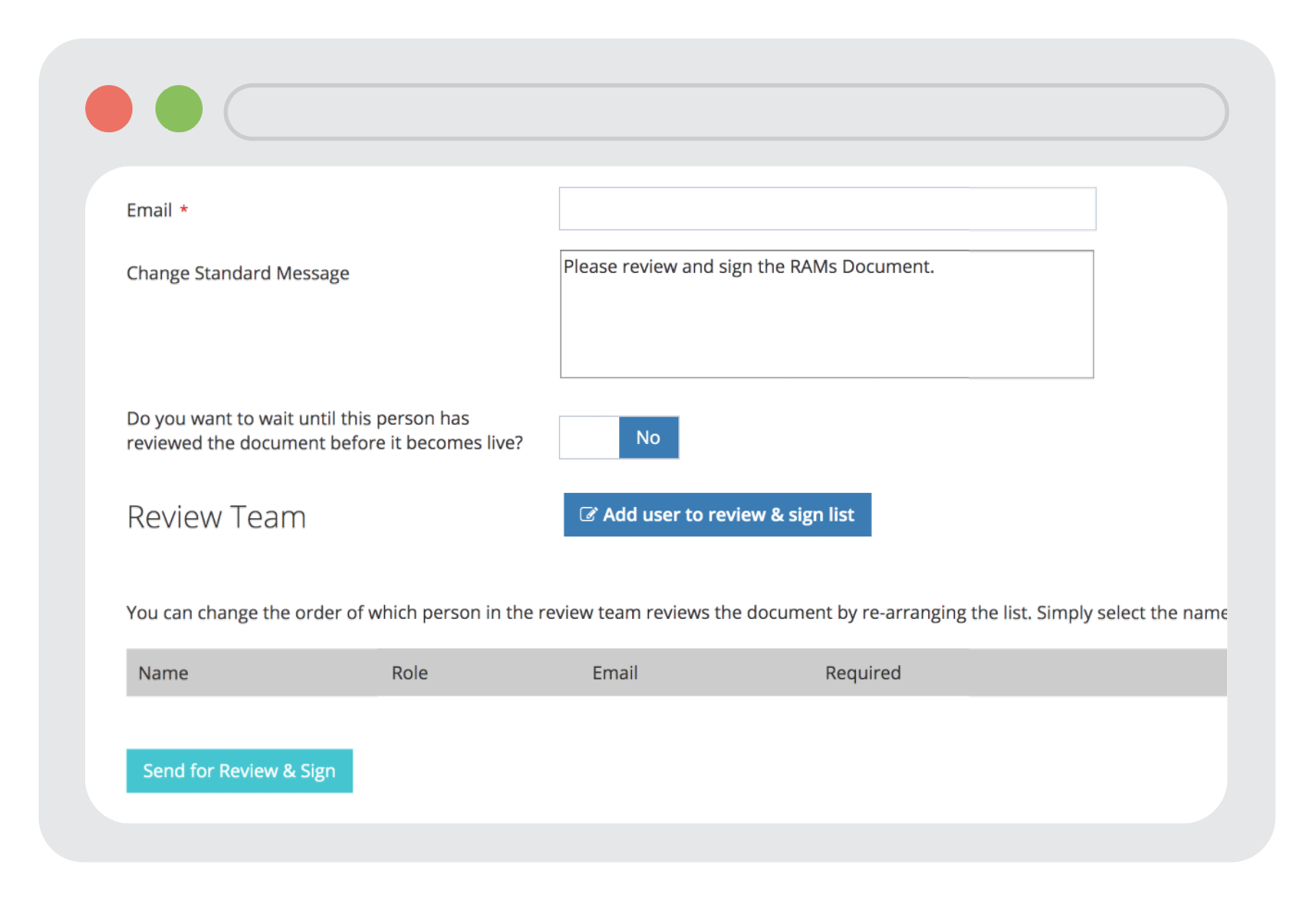 My Rams App Multi User — RAMs App Software | Risk Assessment Software, Method ...