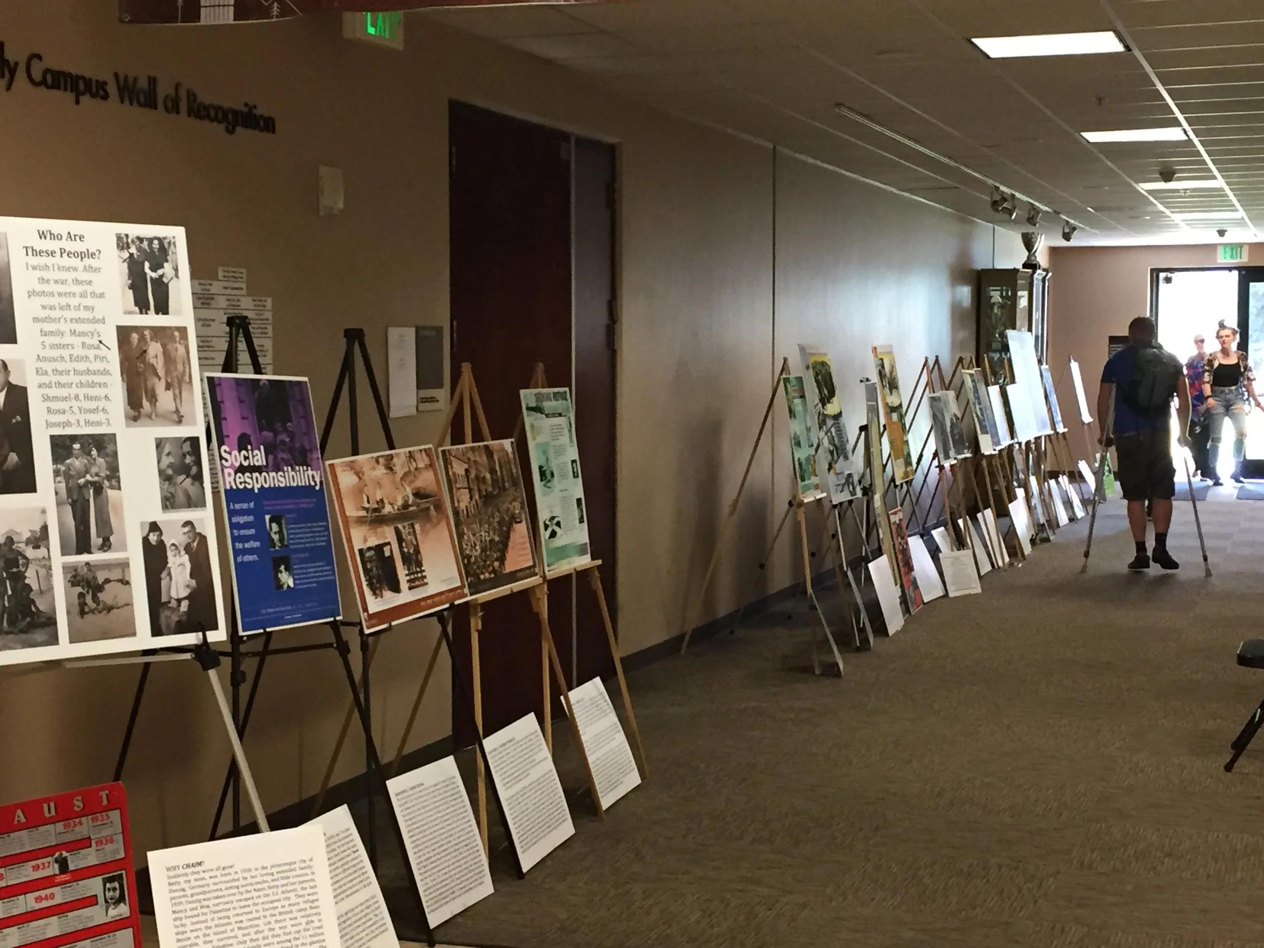 CHAIM on the Wall at Levy Campus