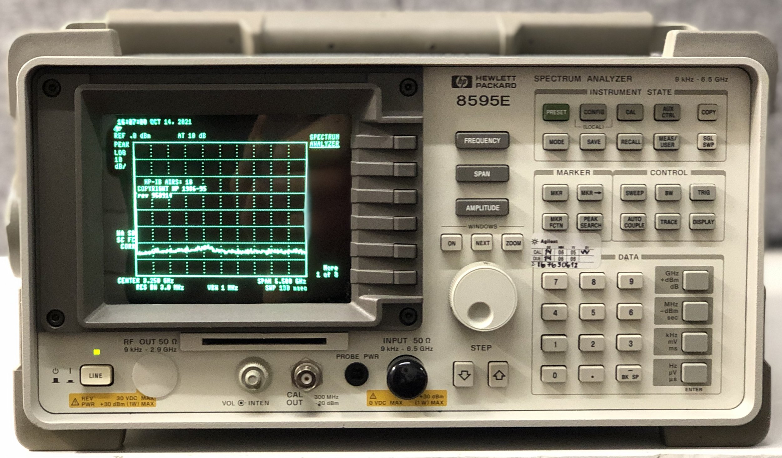 HP Agilent 8591E Spectrum Analyzer/ with TRACKING GENERATOR pick your options! 