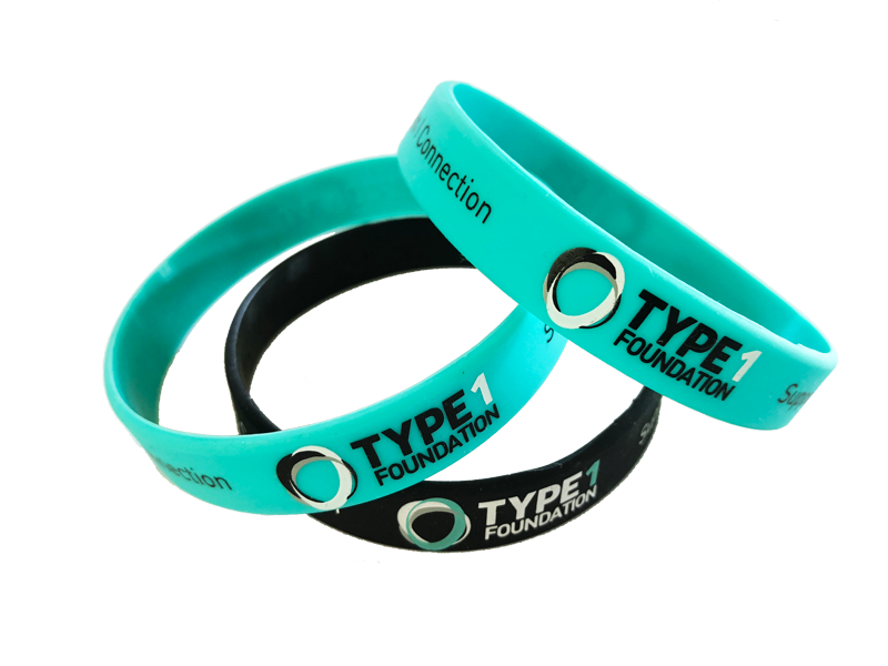 Type 1 Foundation Wrist Bands