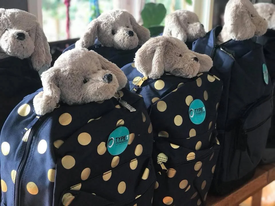 Care packages ready to be sent to their new homes…