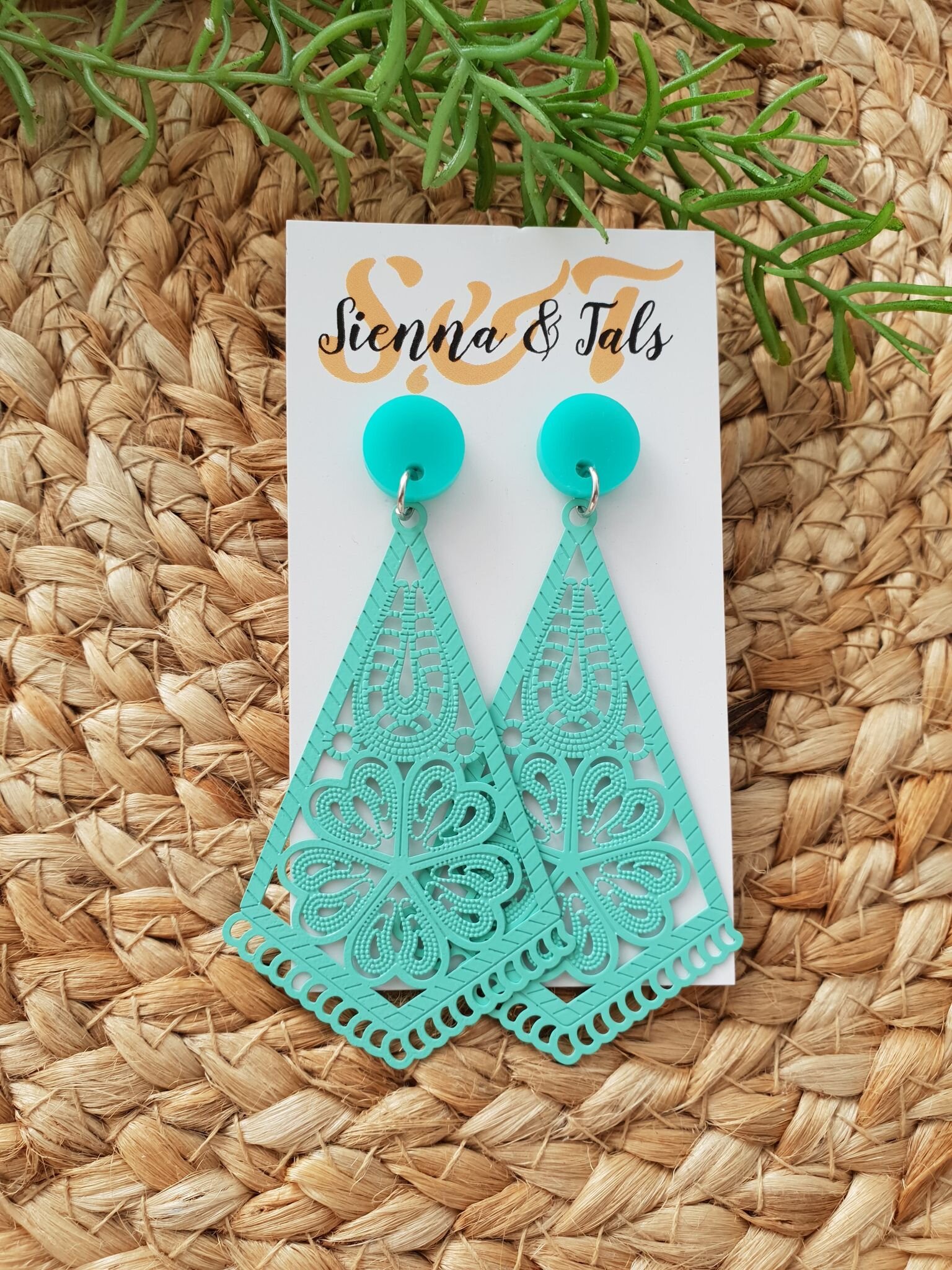 T1F Filigree Earrings 