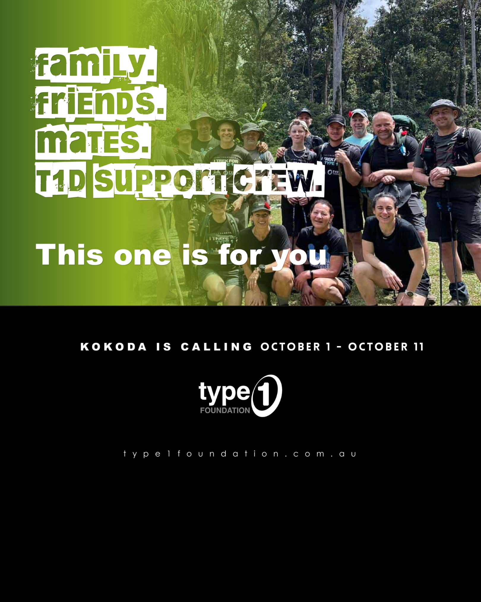 Kokoda Type1 Friends & Family Trip 2025