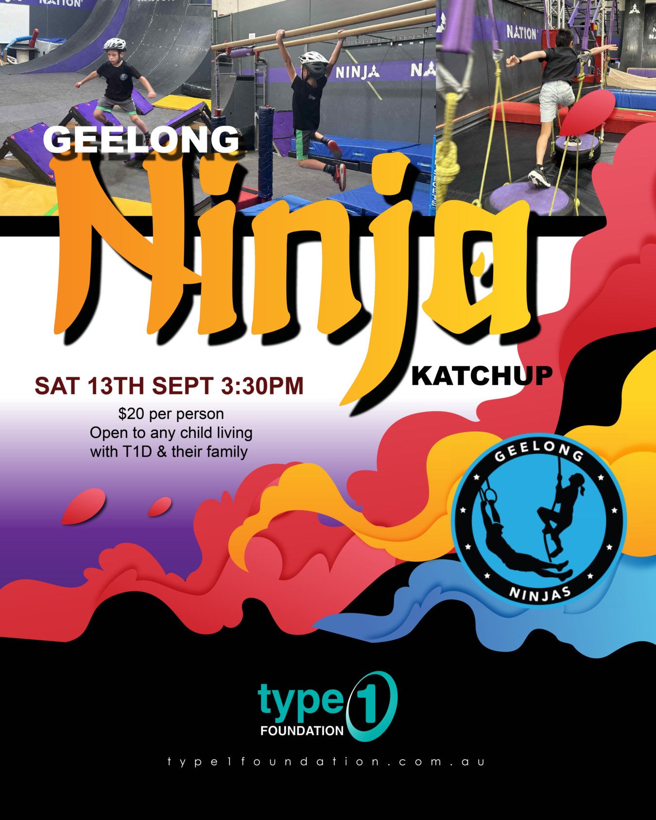 Geelong Ninjas Kids Katch-Up