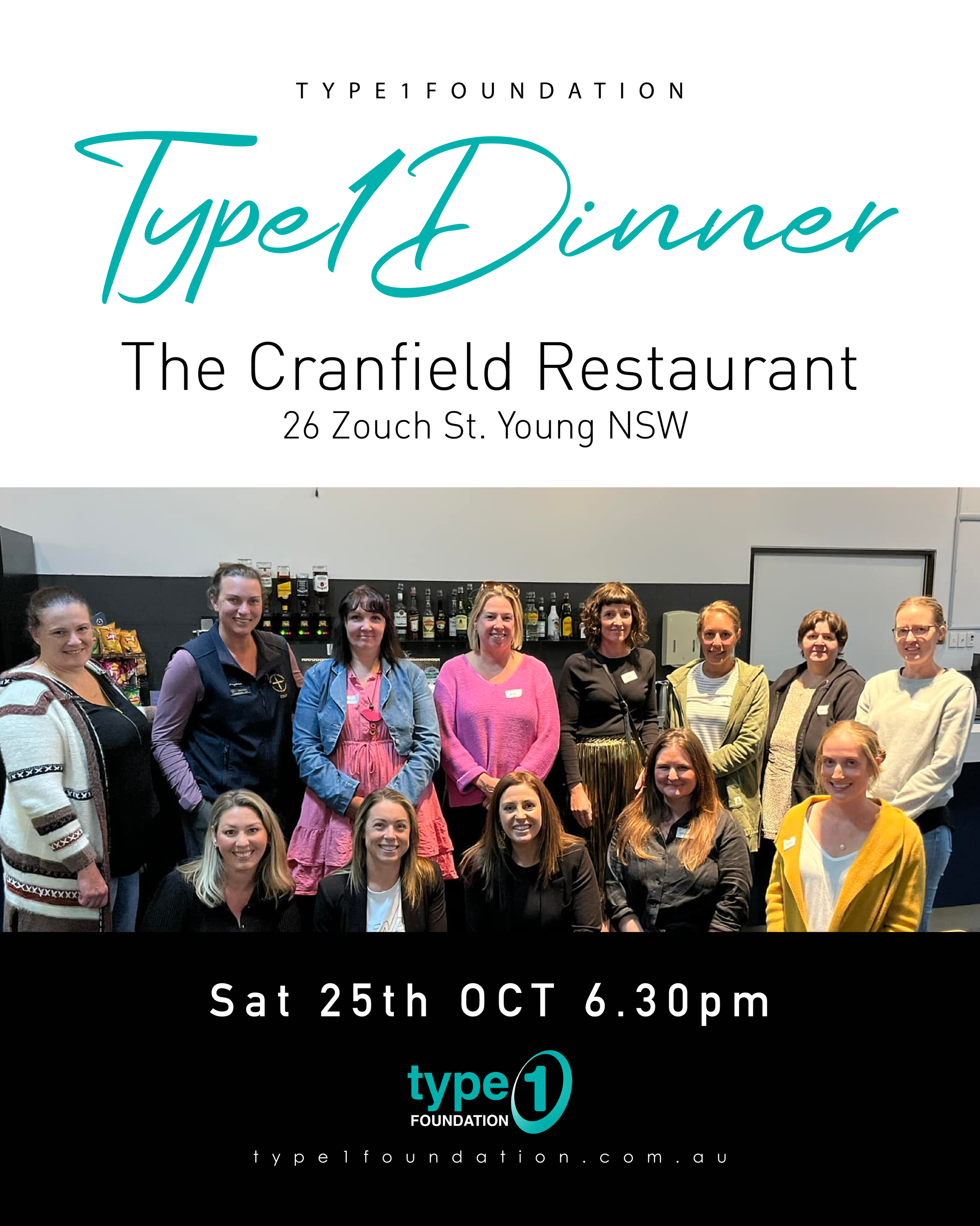 Type 1 Mums Dinner - Young NSW