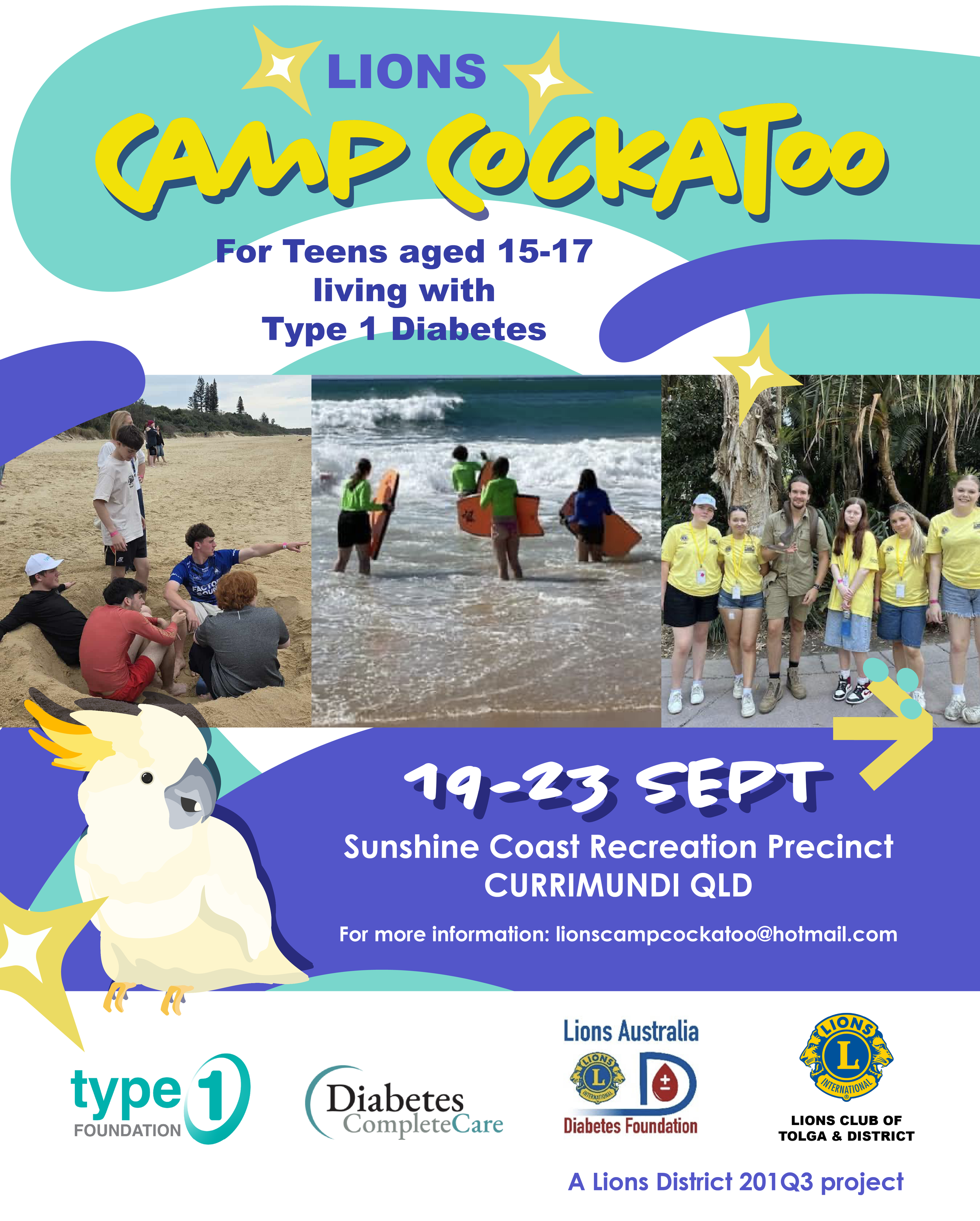 QLD Camp Cockatoo Type 1