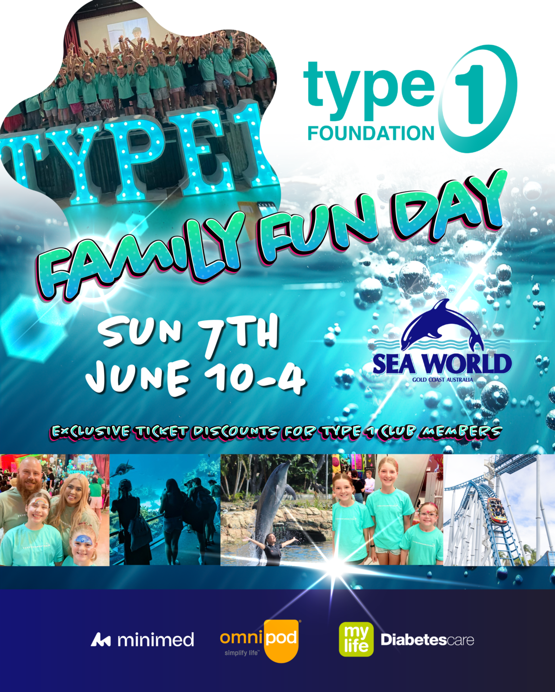 QLD Family Fun Day at Seaworld