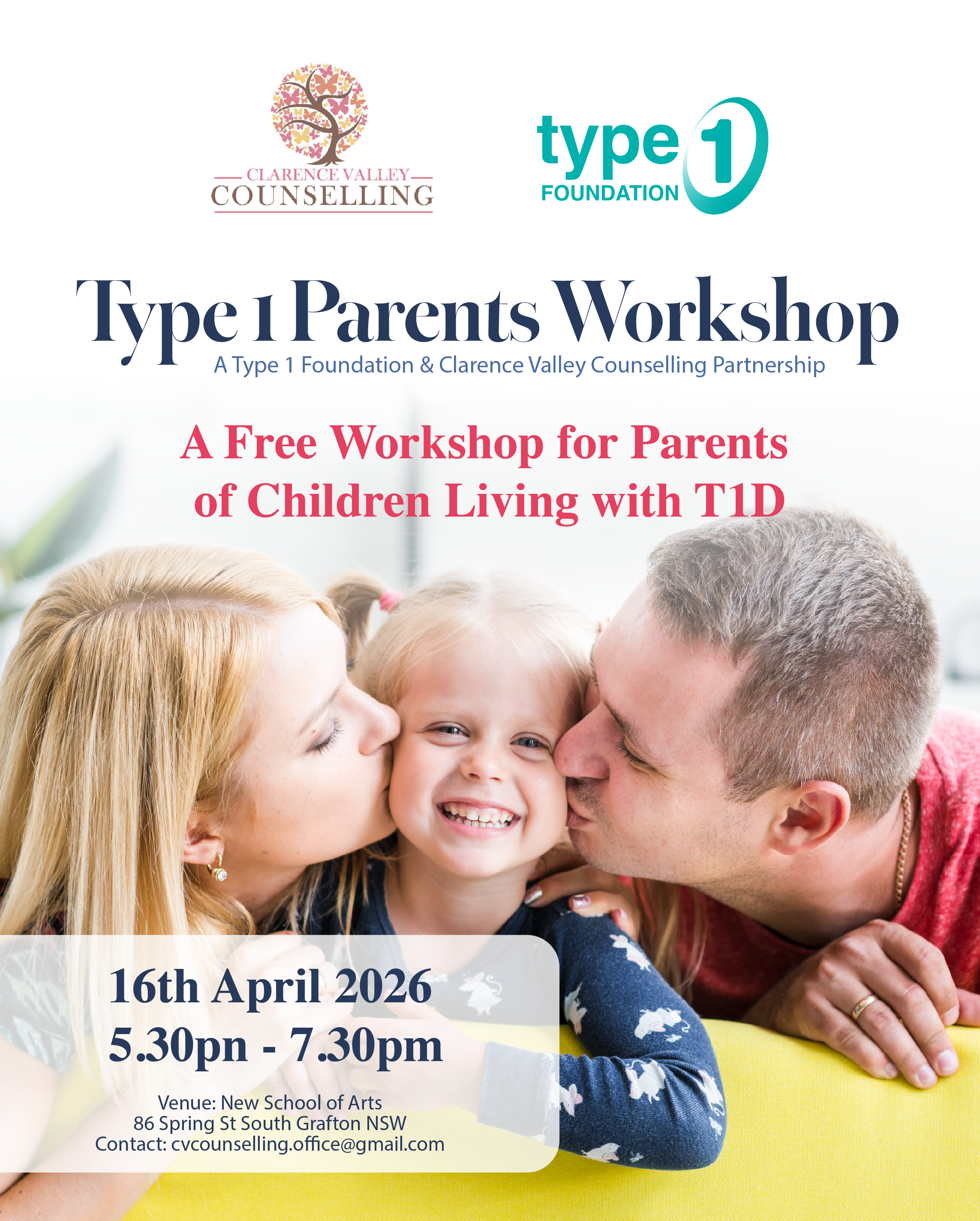 Clarence Valley Type 1 Parents Workshop