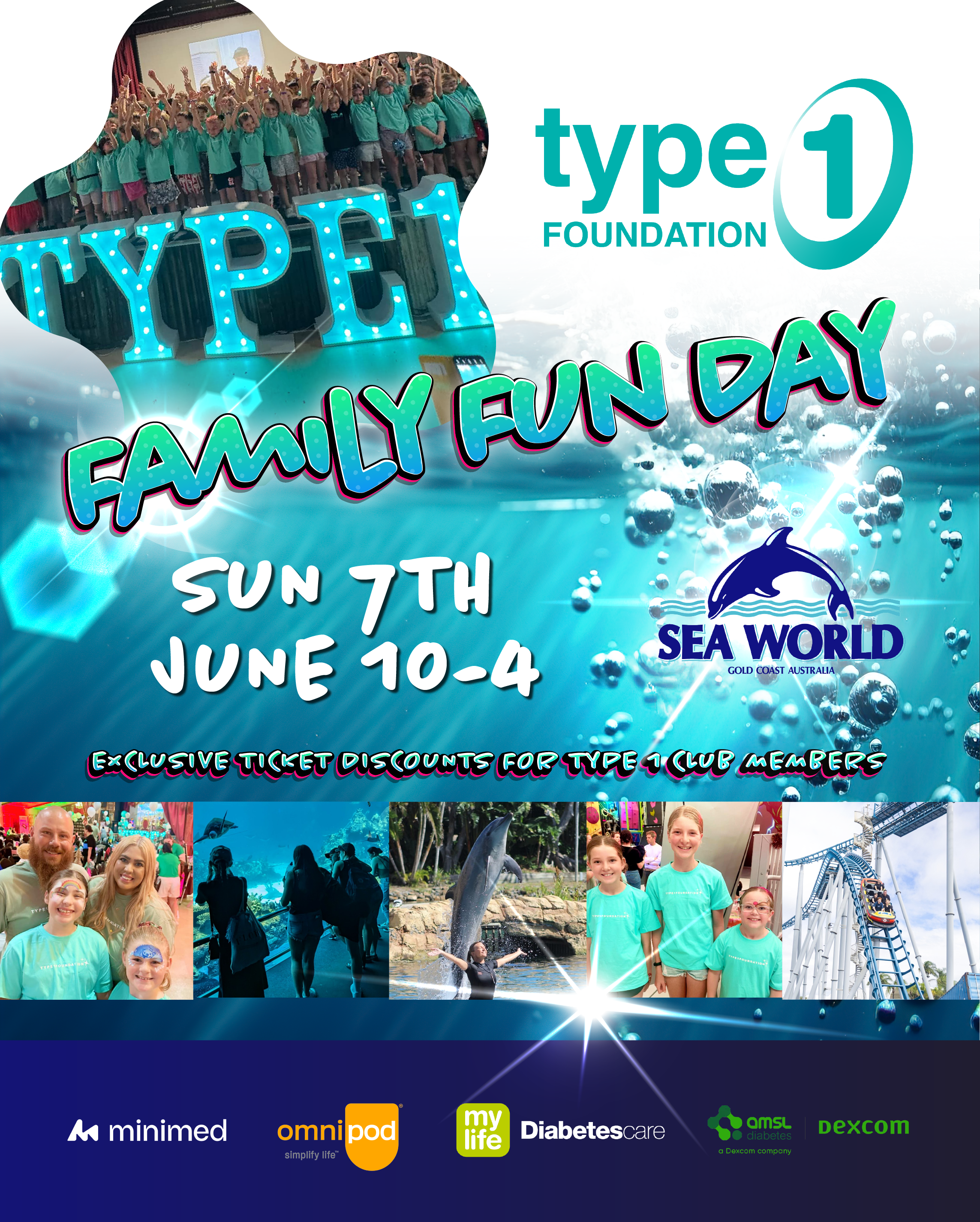 QLD Family Fun Day at Seaworld