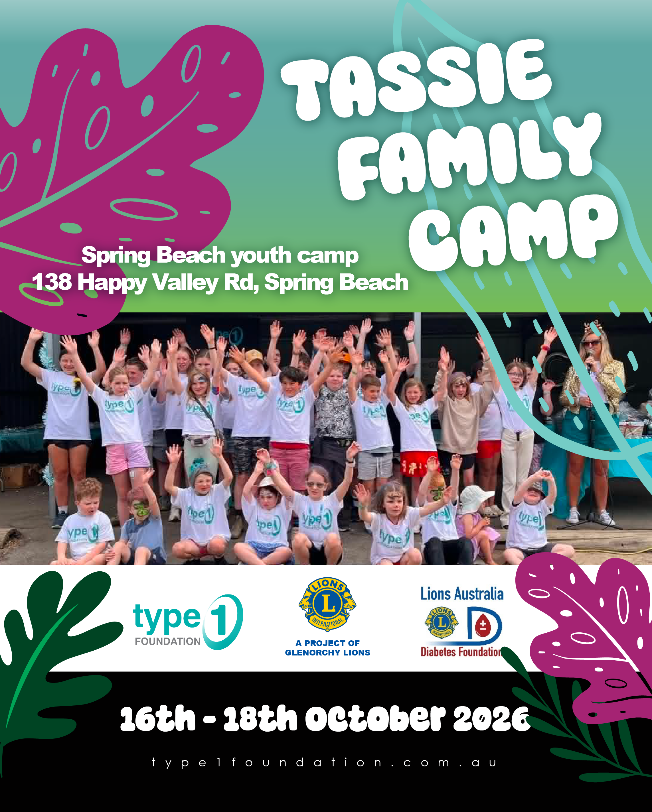 Type 1 Family Camp - TAS