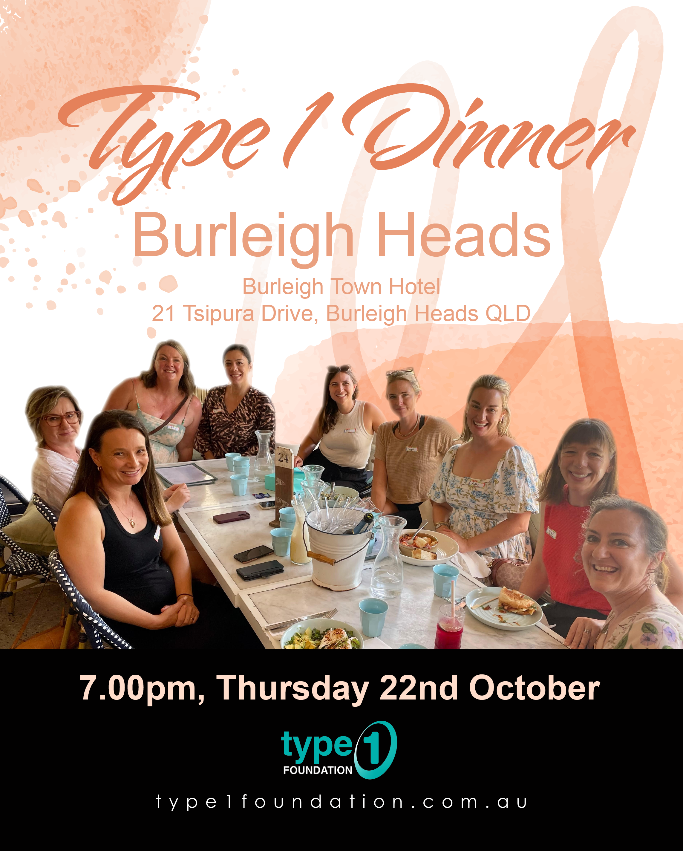 Type 1 Dinner - Burleigh Heads QLD