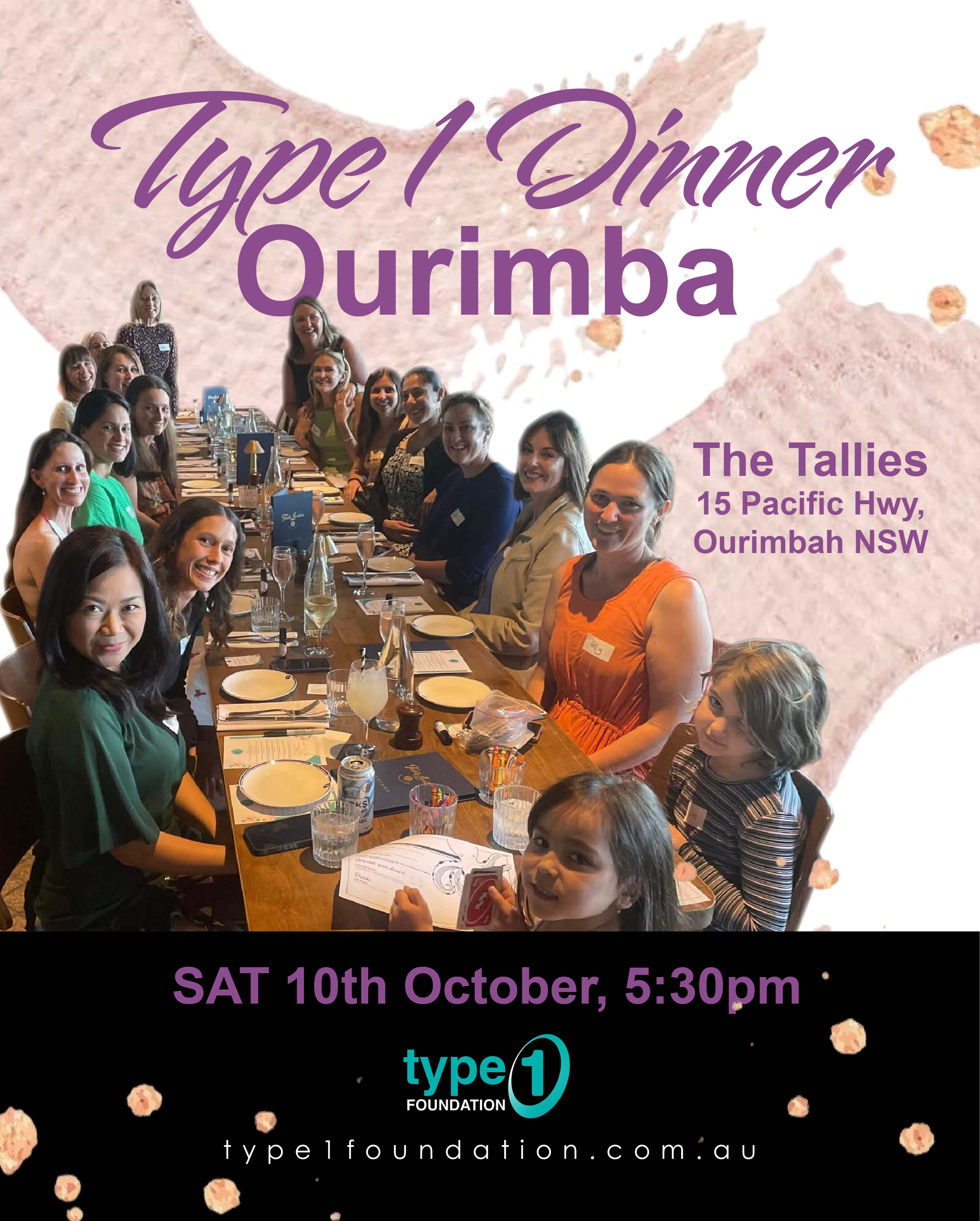 Type 1 Dinner - Ourimba NSW